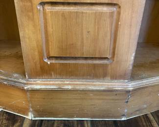 M87 - $30. Vintage Cabinet. Measures 31" wide x 12" deep x 30" tall. 