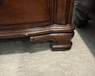 M35 - $100. PAIR of Nightstands. Measures 28" x 17.25" x 28.5". 