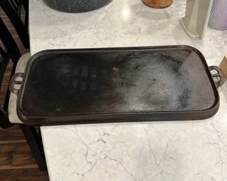 M126 - $150. Large Wagner Ware Sidney O Griddle. 