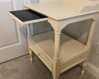 M37 - $140. PAIR of Universal Furniture Nightstands. Measures 24" wide x 18" deep x 30.5" tall. 