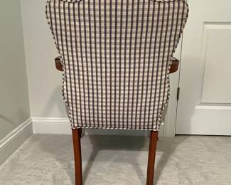 M41 - $50. Single Carved Side Chair. Perfectly useable as it is - I think it was an upholstery project that isn't 100% perfect but the chair is sturdy!