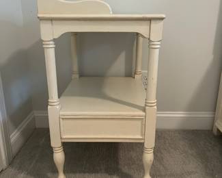M37 - $140. PAIR of Universal Furniture Nightstands. Measures 24" wide x 18" deep x 30.5" tall. 