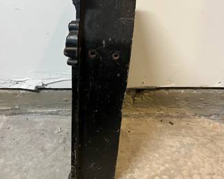 M25 - $300. Italian Cast Iron Mailbox. Privata - Cassetta Per Lelettere - Regie Poste. Measures 12" wide x 20" tall. Has keys. 