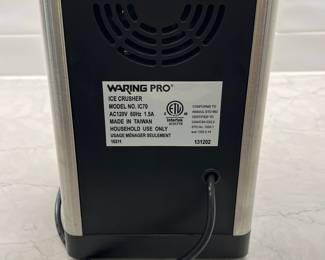 M21 - $50. Waring Pro Professional Ice Crusher. Model IC70. 