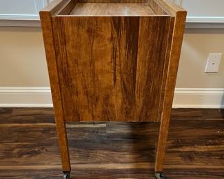 M56 - $20. Rolling File Cart. Measures 16.75" x 19.5" x 29" tall. 