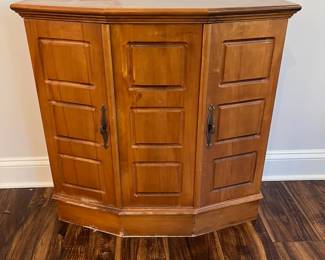 M87 - $30. Vintage Cabinet. Measures 31" wide x 12" deep x 30" tall. 
