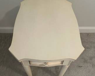 M45 - $40. Single Nightstand with Drawer. Measures 19" wide x 25" deep x 27" tall. 