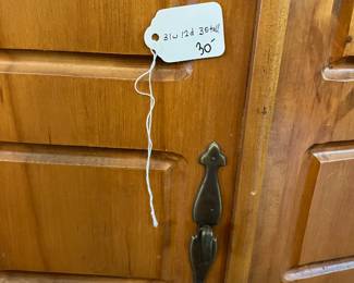 M87 - $30. Vintage Cabinet. Measures 31" wide x 12" deep x 30" tall. 
