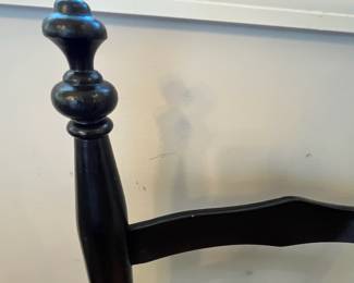 M23 - $575. Southern Season Farmhouse Dining Table & 6 Rush Seat Chairs. Table Measures 72" x 41" x 30.5" tall. 6 chairs are 17.5" wide x 18" floor to seat x 44.5" tall. Designed to look old but they are modern & sturdy!