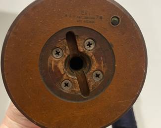 M125 - $25 PAIR Spool Candle Sticks. 