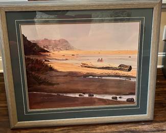 M59 - $40. Ken Duffin Print. Measures 33.5" x 28". 