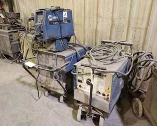 (1) Miller CP-302 Welder & (1) Miller MP-30E Welder