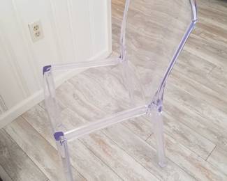 dibichair -set of 4 acrylic "KING" chairs