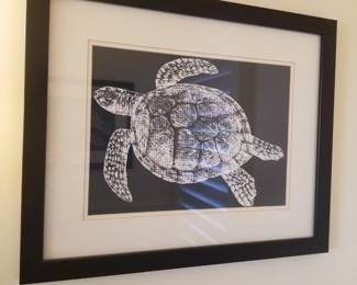 Sea turtle print