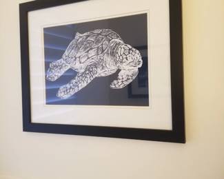 Sea turtle print
