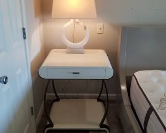 End table by Century - two available; table lamps; two available