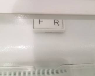 Frigidaire CONVERTIBLE refrigerator/freezer. 