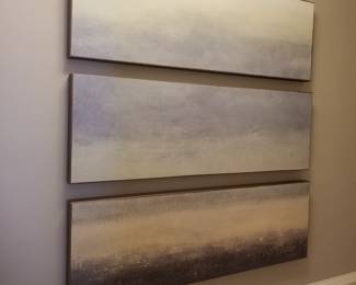 Contemporary art - triptych