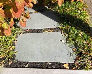 Slate stepping squares