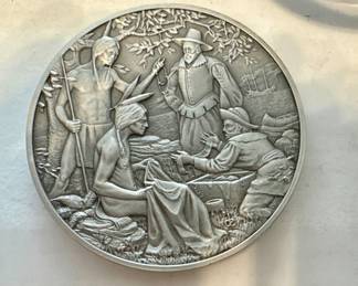 sterling silver medallion