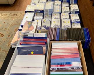 Table shot of silver sets, American Eagles, Circulated coins, Morgan Silver Dollars and more