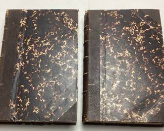 1837 THE LETTERS AND WORKS OF LADY MARY WORTLEY MONTAGU VOL 1 & 2
