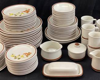 THE WOODHAVEN COLLECTION SUNNYBROOK DISHES SET NO SHIPPING PICKUP ONLY