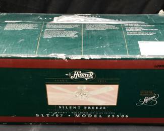 HUNTER CEILING FAN, NEW IN BOX