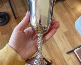 #95 William Rogers Silver Plated Goblet - 8pcs $56.00