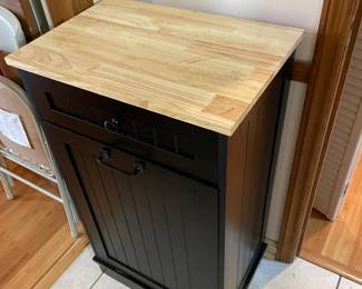 #4 kitchen Kitchen workspace with trashcan pullout and drawer - 35.5x20x13 $40.00