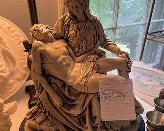 #83 Pieta Marwal Industries - "Mary Holding Jesus" $25.00