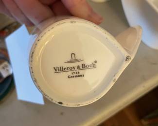 #70 Villeroy and Boch 4pc "New Wave" Espresso/Cafe Cups $25.00