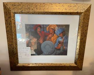 #99 Crowns of Glory "Life Him Up" Henry Lee Print $20.00