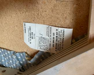 #1 Dining Room Stanley Furniture French Provencial Style Dining table with 6 cane back chairs (1 captains chair) Hand-painted cream and robin blue - as is finish. 64Lx29Hx42W $175.00