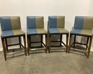 Lot 9377 Set of 4 Custom Made Stools