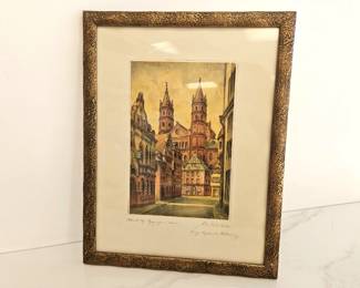 Lot 9036 St. Peters Cathedral Germany Art Print