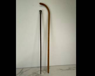 Lot 8880 Antique Vintage Walking Sticks Canes  Tennessee Centennial Agriculture Commerce
