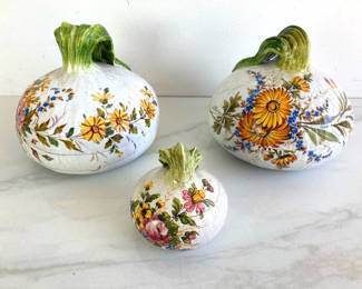 Lot 9243 Vintage Italian Meiselman Onion Tureen Set