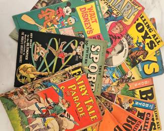 Lot 8897 Vintage Comic Books  Calling All the Boys  Others
