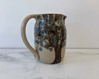 Lot 8773 Janet Resnik Signed Pottery Pitcher