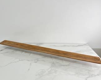Lot 8578 Long Narrow Wooden Serving Tray