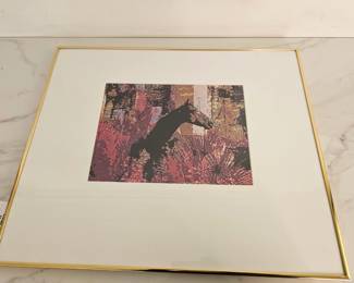 Lot 9049 Oliver M Coleman Jr  Horsehead at Dungeness Computer Manipulated Photo Wall Art