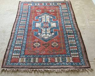Lot 8591 Caucasian Kazak Wool Rug