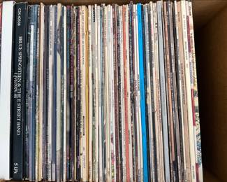 Lot 8817 Vinyl Records  ElvisBruce SpringsteenElton John  More