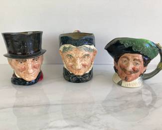 Lot 9241 Toby Jugs Cavalier Granny and John Peel