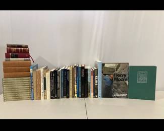 Lot 8608 Vintage Art Coffee Table Books