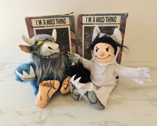 Lot 9096 Where The Wild Things Are  Max and Wild Thing Plush