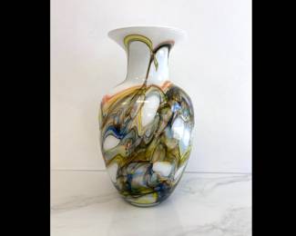 Lot 9000 Murano Art Glass Vase