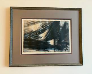 Lot 8559 Terry Haass Concerto Signed Numbered Abstract Art Print