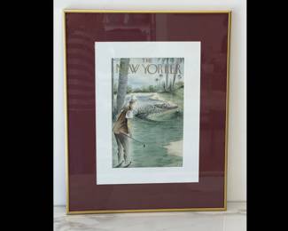 Lot 8580 The New Yorker Magazine Cover Print Art